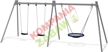 KSW90045-0909 - Two Bay Combi Swing H=2,5m