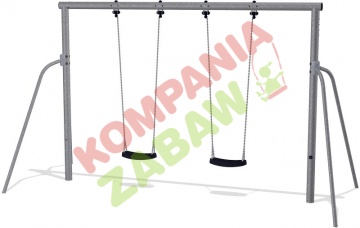 KSW91017-0809 - Double Swing H=2,5m Seats