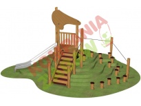 NRO703 - Play Hut with Stairway