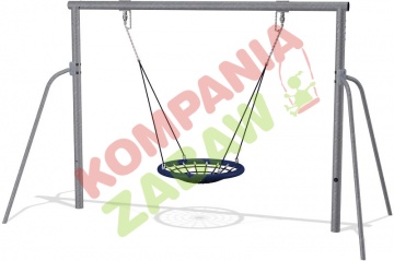 KSW91025-0809 - Birds Nest Swing H=2,5m Ø100 Nest