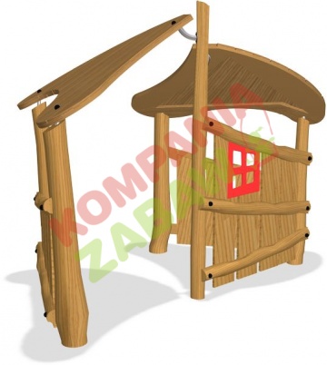 NRO403 - Playhouse with Double Roof
