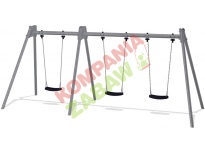 KSW90020-0909 - Two Bay Swing H=2m