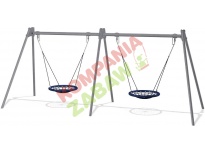 KSW90049-0909 - Two Birds Nest Swing H=2,5m