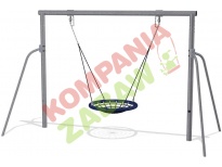 KSW91025-0809 - Birds Nest Swing H=2,5m Ø100 Nest